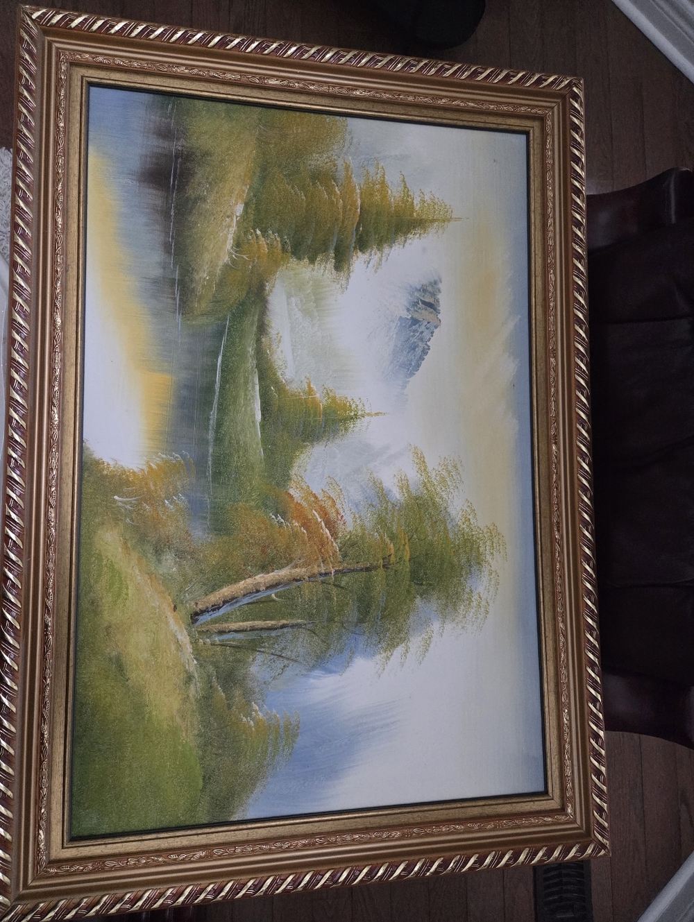 Classic Green Landscape Wall Art by